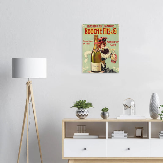 1800s French Champagne Classic Matte Poster 60x80 cm 24x32″