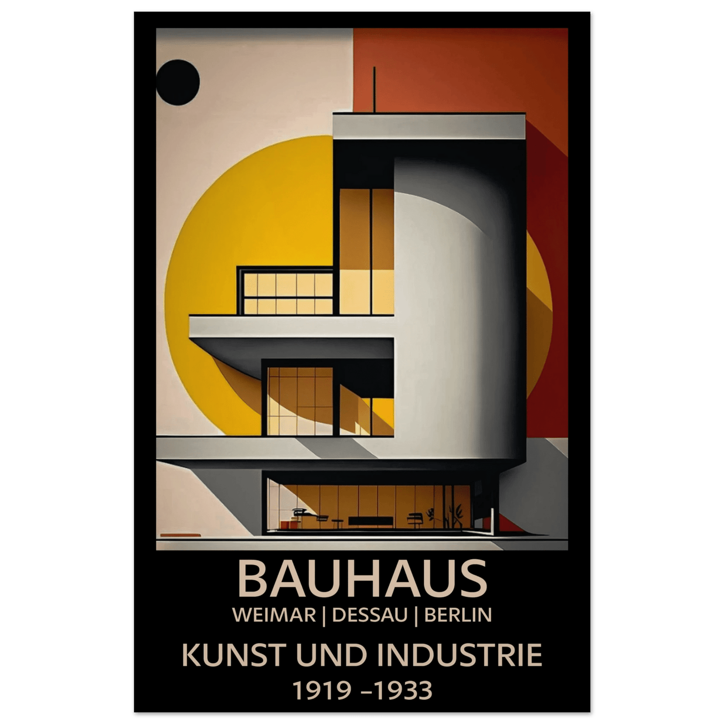 Bauhaus Modern Art Gallery Poster 11x17 Default Title