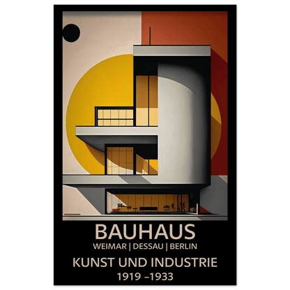 Bauhaus Modern Art Gallery Poster 11x17 Default Title