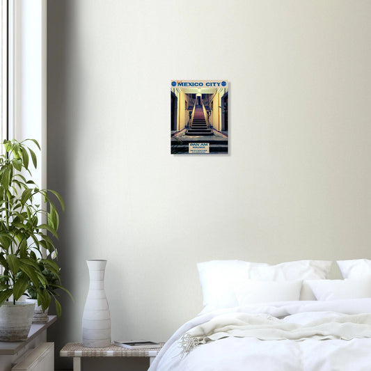 Mexico City Pan Am Art Deco Travel Poster 75x100 cm 30x40″