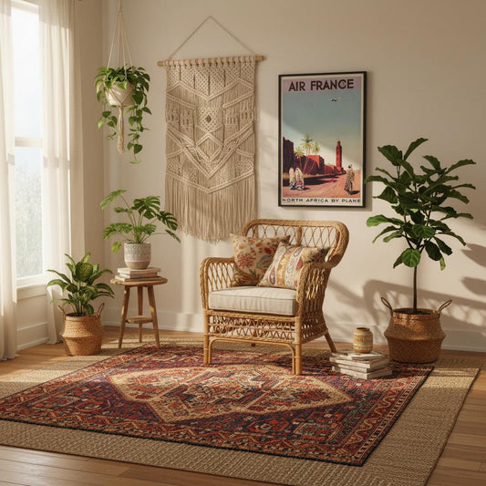 Rare 1930s Air France North Africa Travel Poster 11x17 Default Title