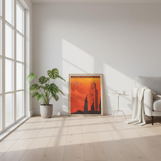 Vintage 1930s Aeropostale Poster 11x17″ 40x60 cm 16x24″